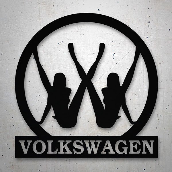Autocollants: Volkswagen sexy