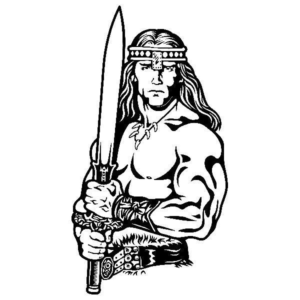 Stickers muraux: Conan le Barbare
