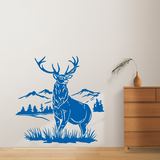 Stickers muraux: Cerf dans les bois 3