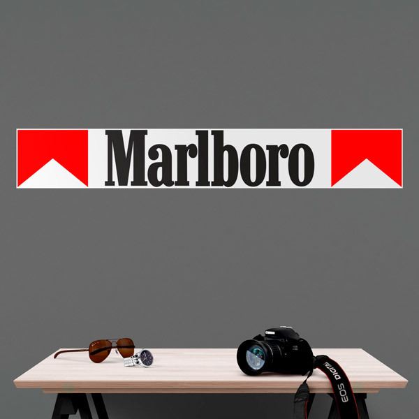 Autocollants: Logo Marlboro