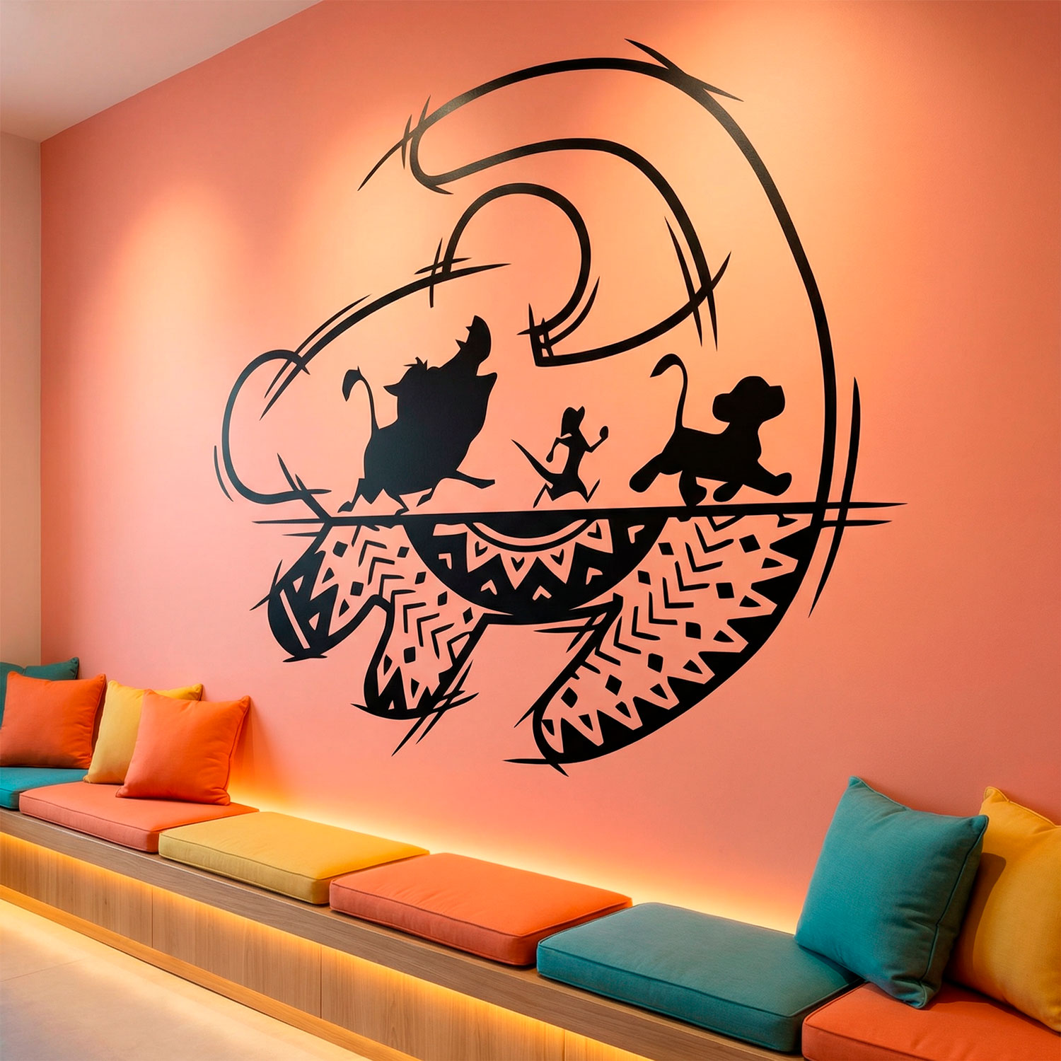 Stickers pour enfants: L'art du The Lion King