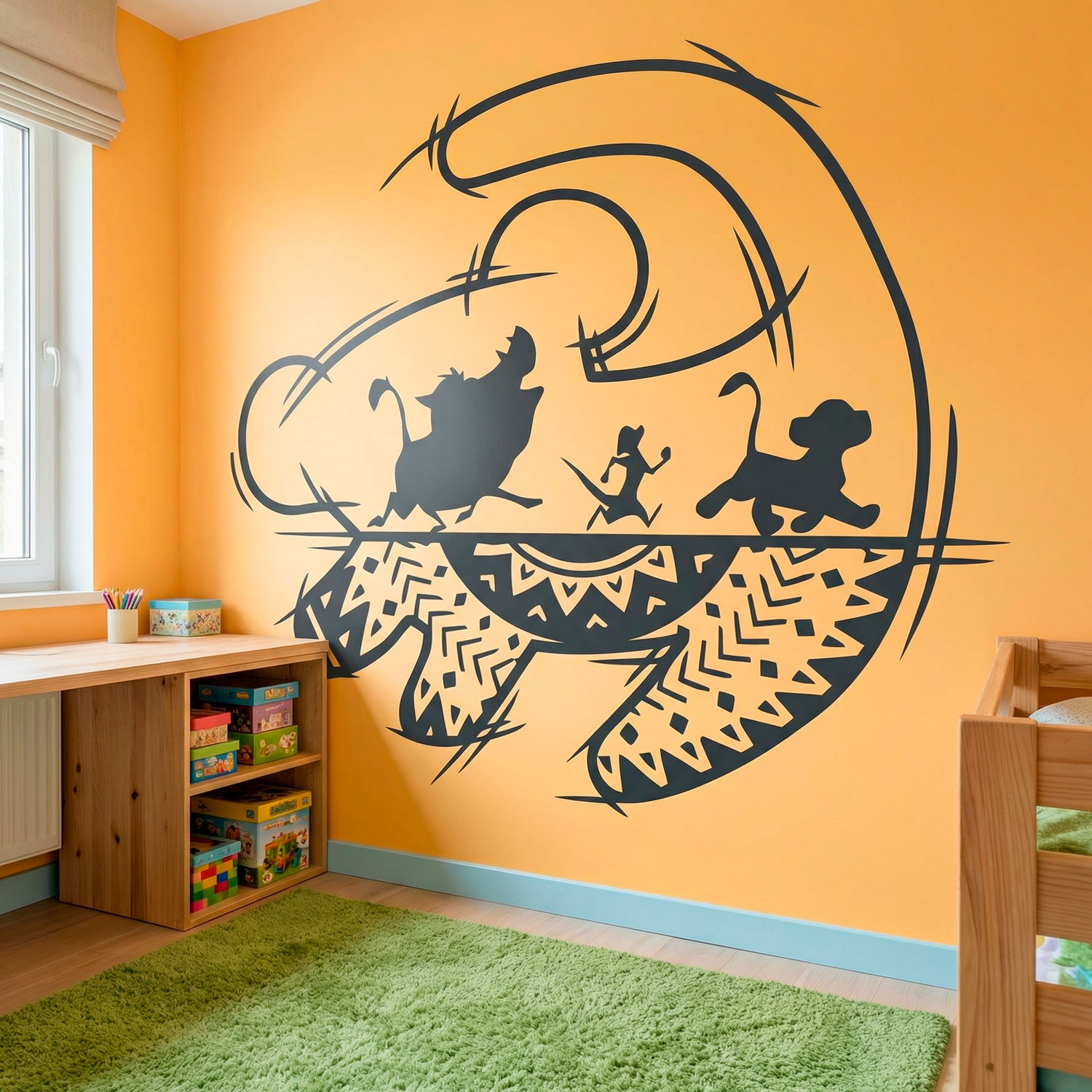 Stickers pour enfants: L'art du The Lion King