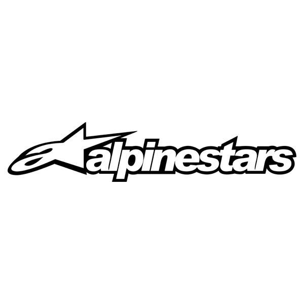 Stickers muraux: Alpinestars transversale