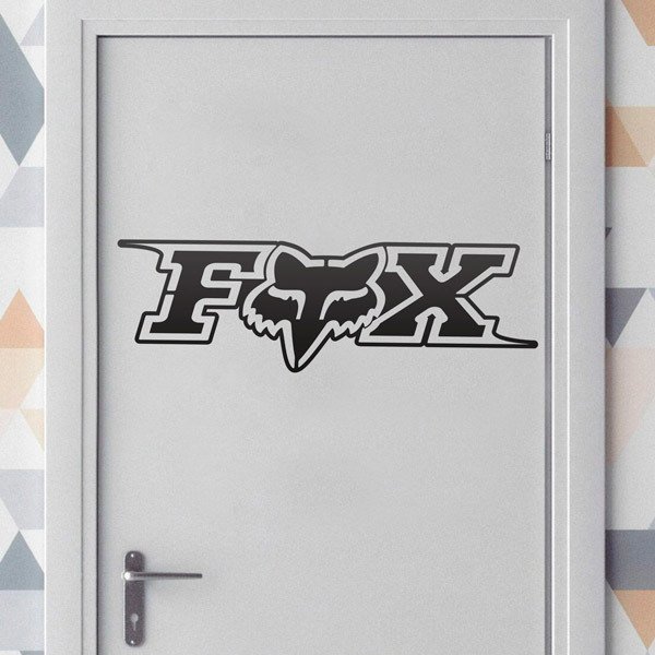 Stickers muraux: Fox transversale