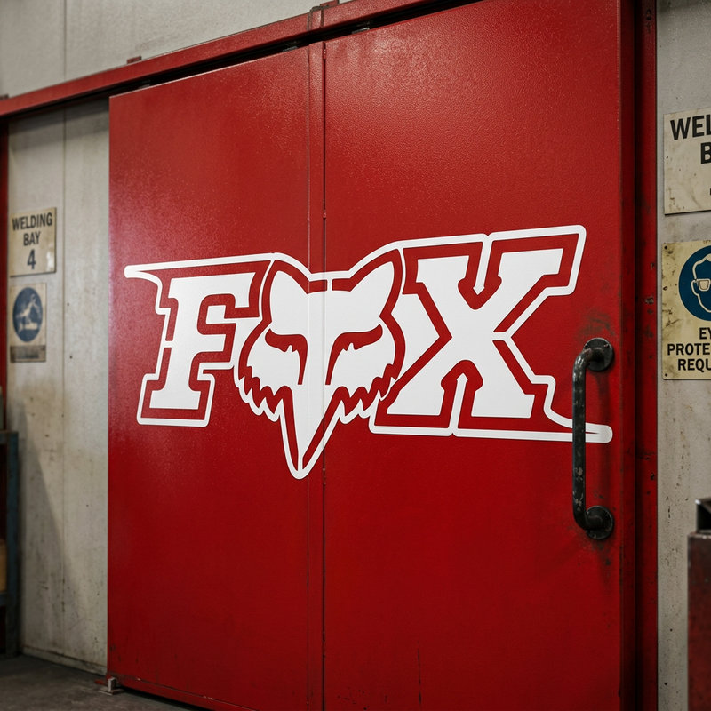 Stickers muraux: Fox transversale