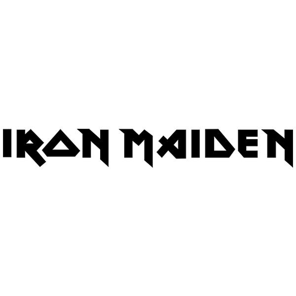 Stickers muraux: Iron Maiden Bigger
