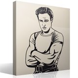 Stickers muraux: Marlon Brando 2