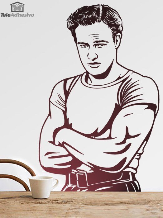 Stickers muraux: Marlon Brando