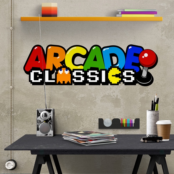 Stickers muraux: Arcade Classics Bigger