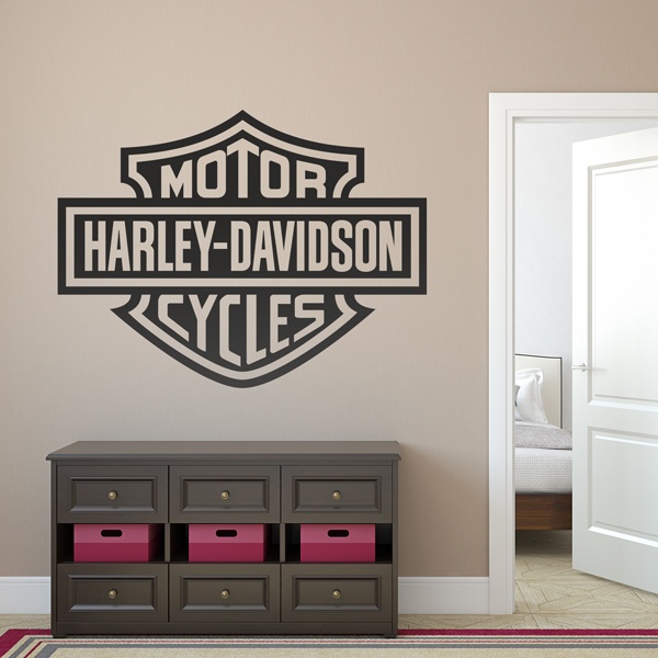 Stickers muraux: Logo Harley Davidson Bigger