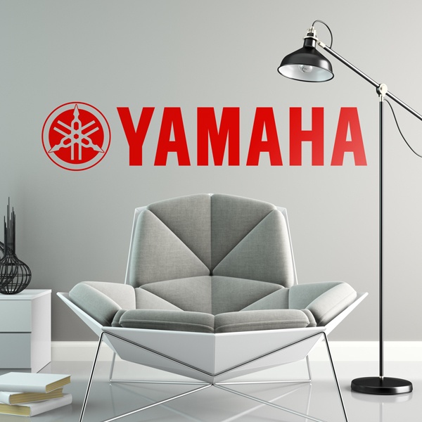 Stickers muraux: Logo Yamaha Bigger