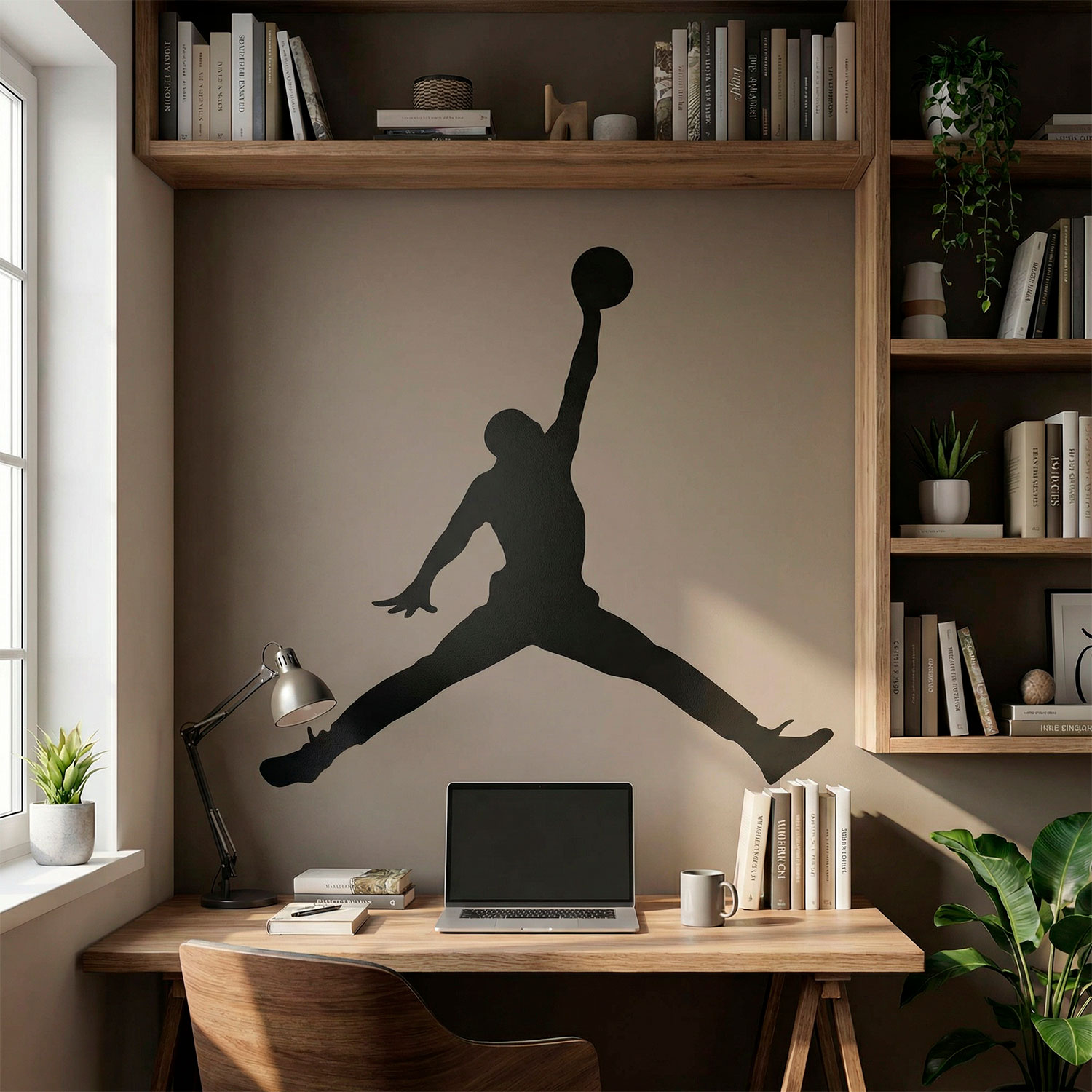 Stickers muraux: Air Jordan Bigger