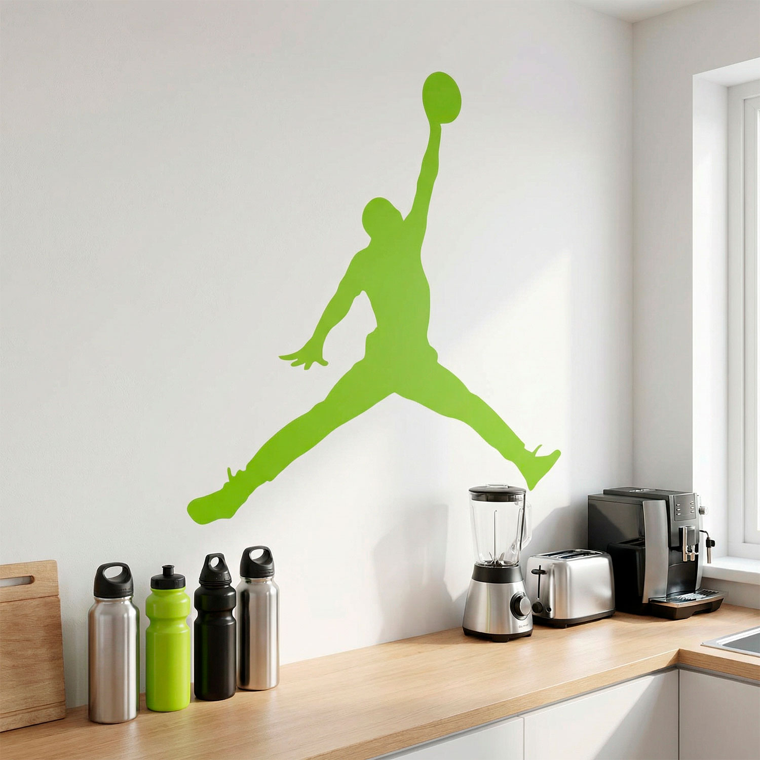 Stickers muraux: Air Jordan Bigger
