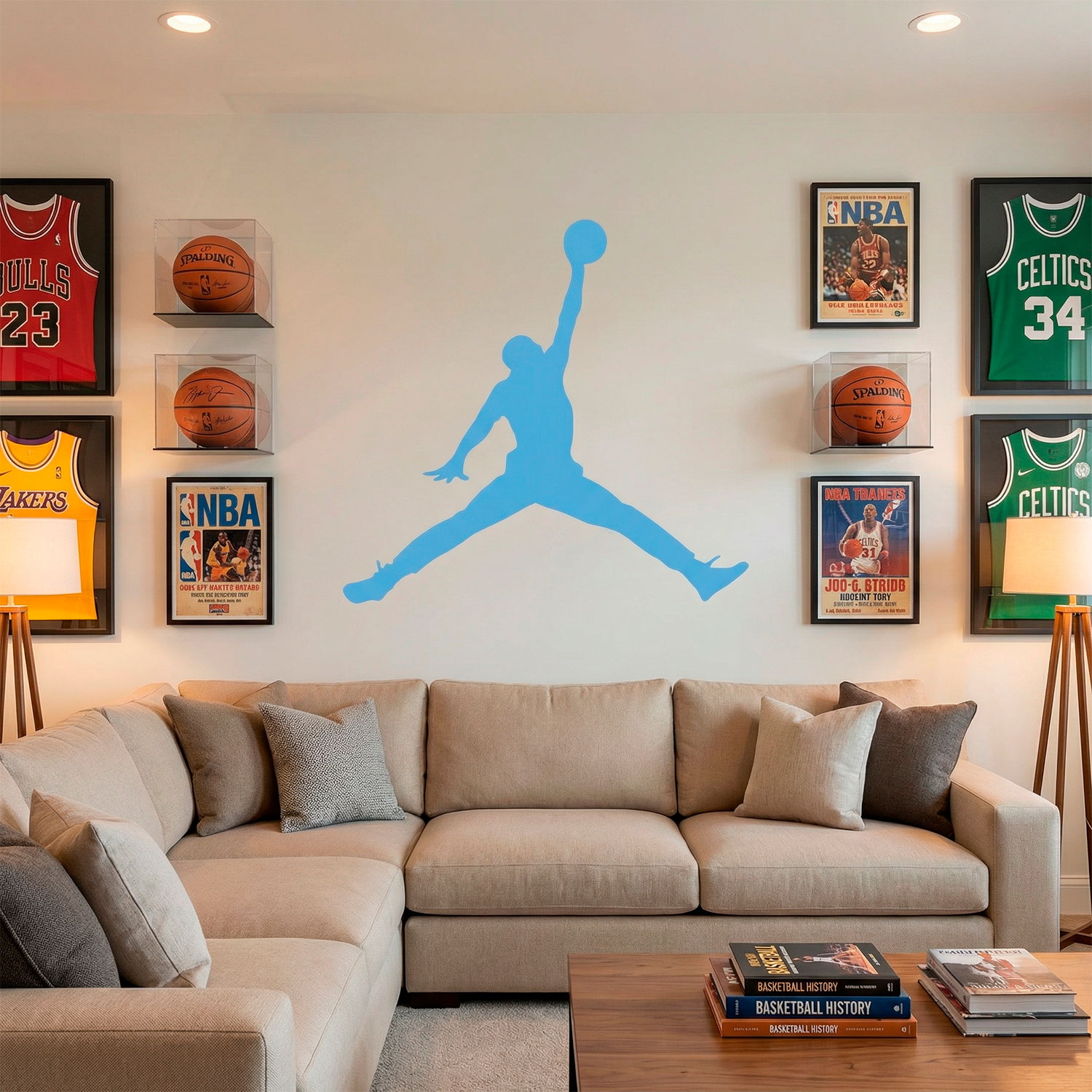 Stickers muraux: Air Jordan Bigger