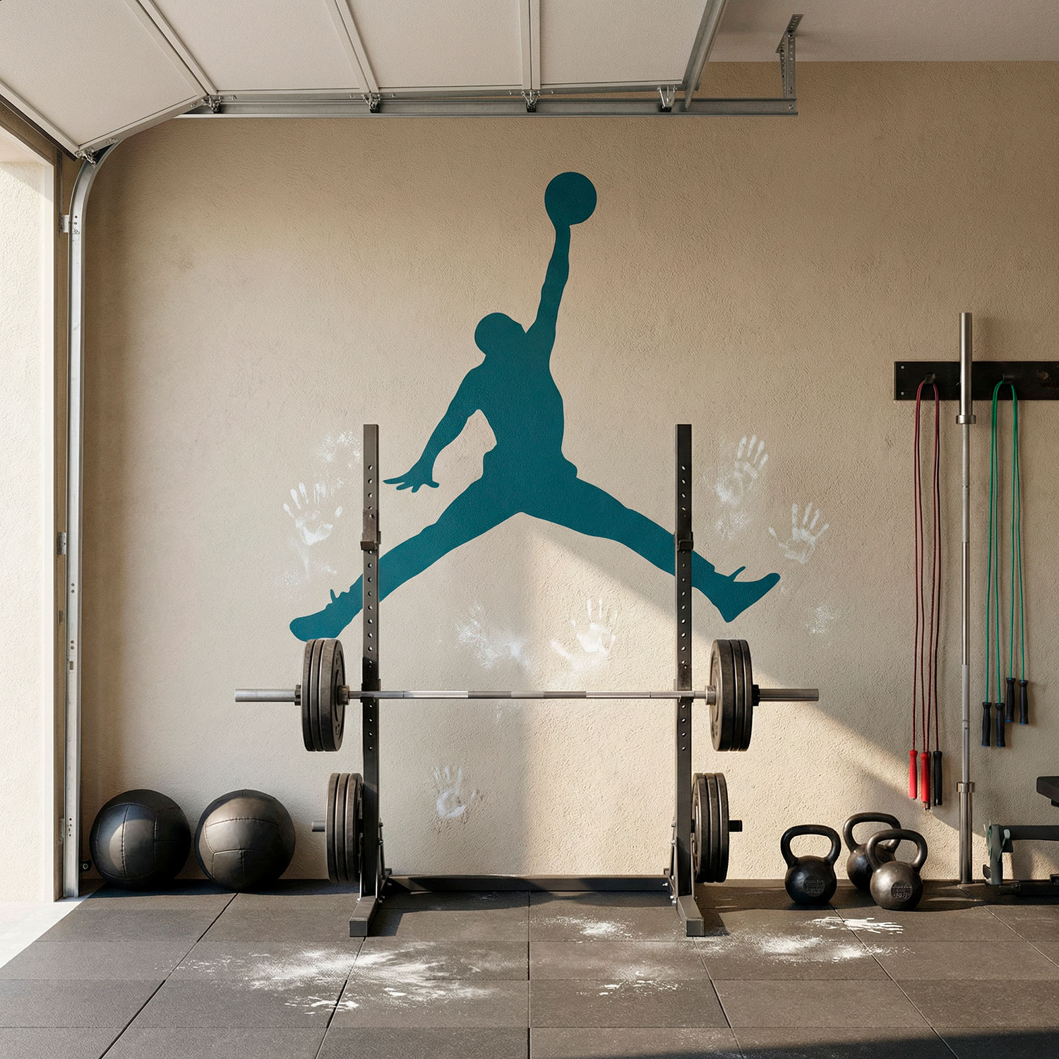 Stickers muraux: Air Jordan Bigger