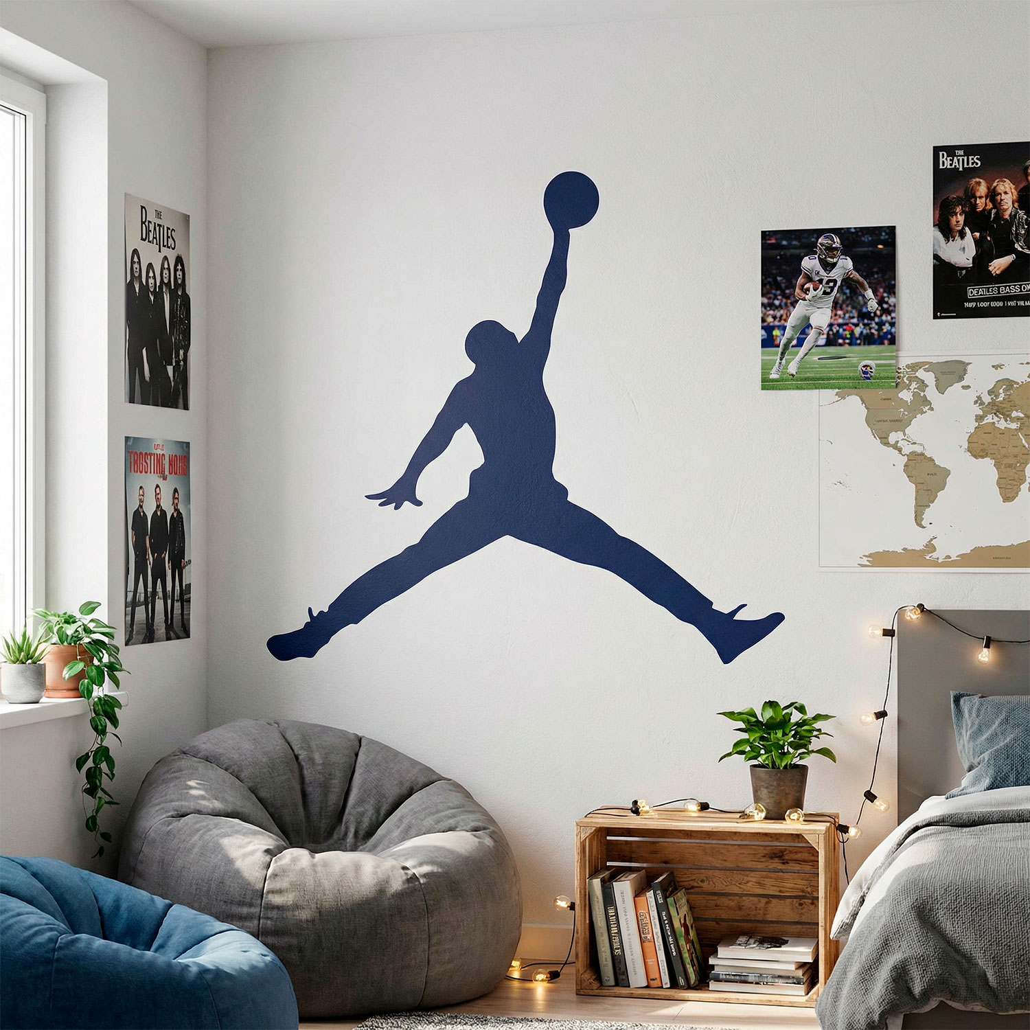 Stickers muraux: Air Jordan Bigger