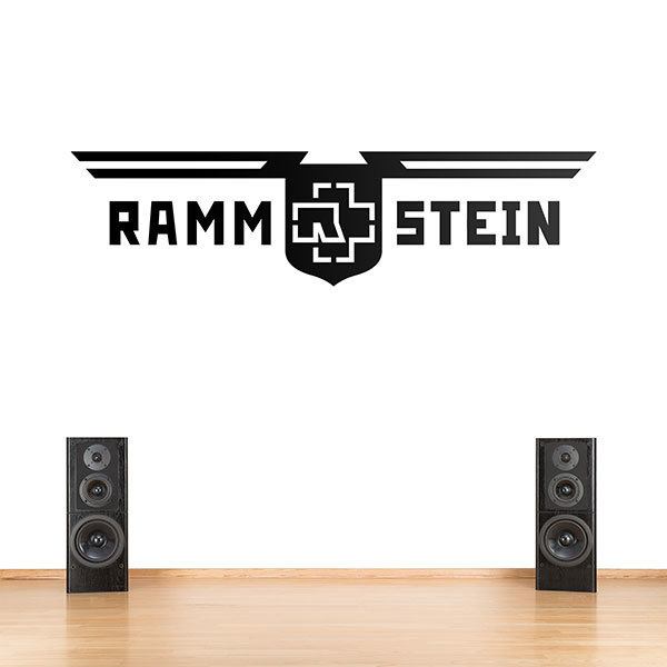Stickers muraux: Logo Rammstein