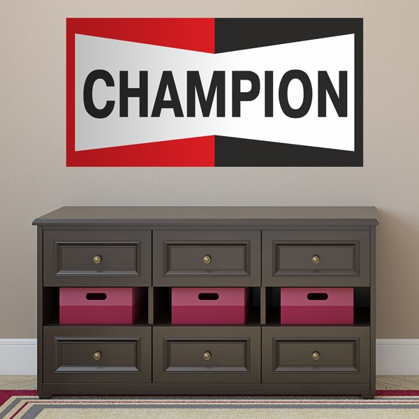 Stickers muraux: Champion Bigger