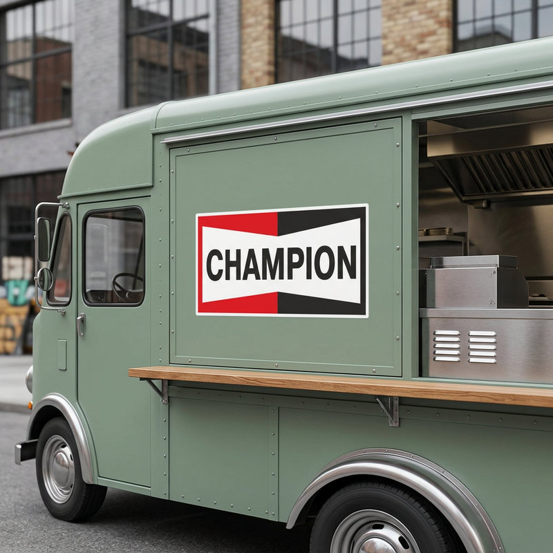 Stickers muraux: Logo Champion