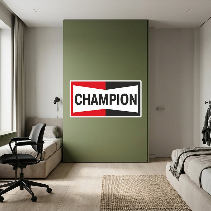 Stickers muraux: Logo Champion