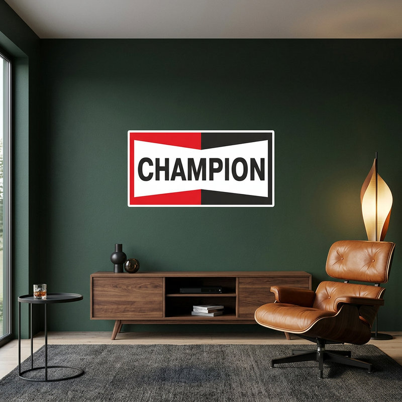 Stickers muraux: Logo Champion