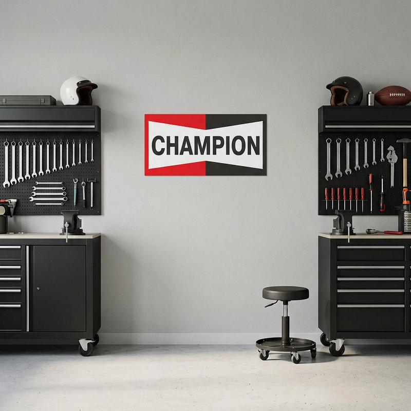 Stickers muraux: Logo Champion