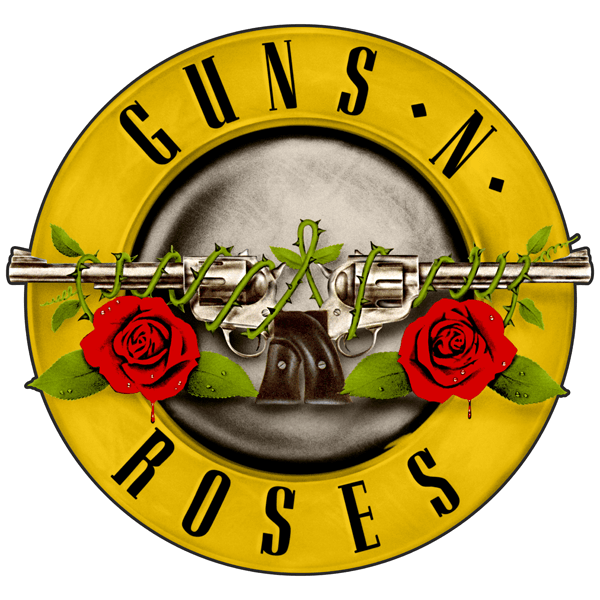 Stickers muraux: Guns n Roses Bigger