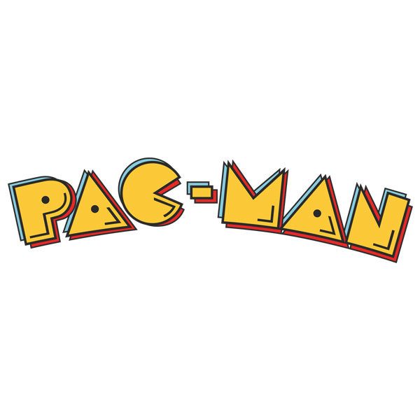 Stickers muraux: Courrier Pac- Man