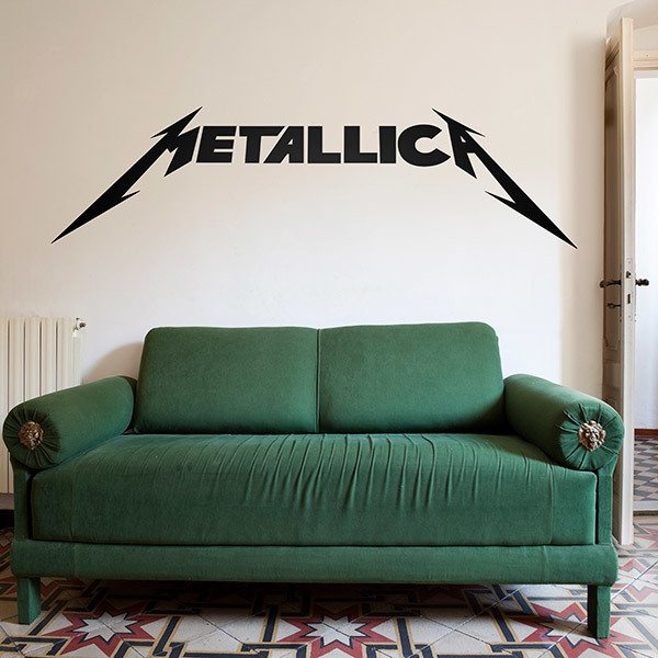 Stickers muraux: Metallica Bigger
