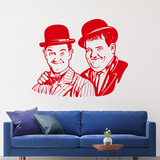 Stickers muraux: Laurel et Hardy 2