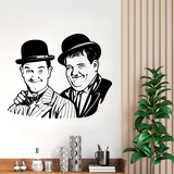 Stickers muraux: Laurel et Hardy 3