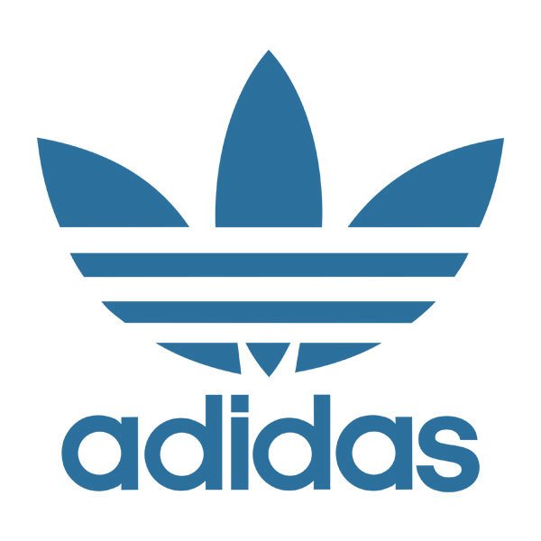 Stickers muraux: Premier logo de Adidas