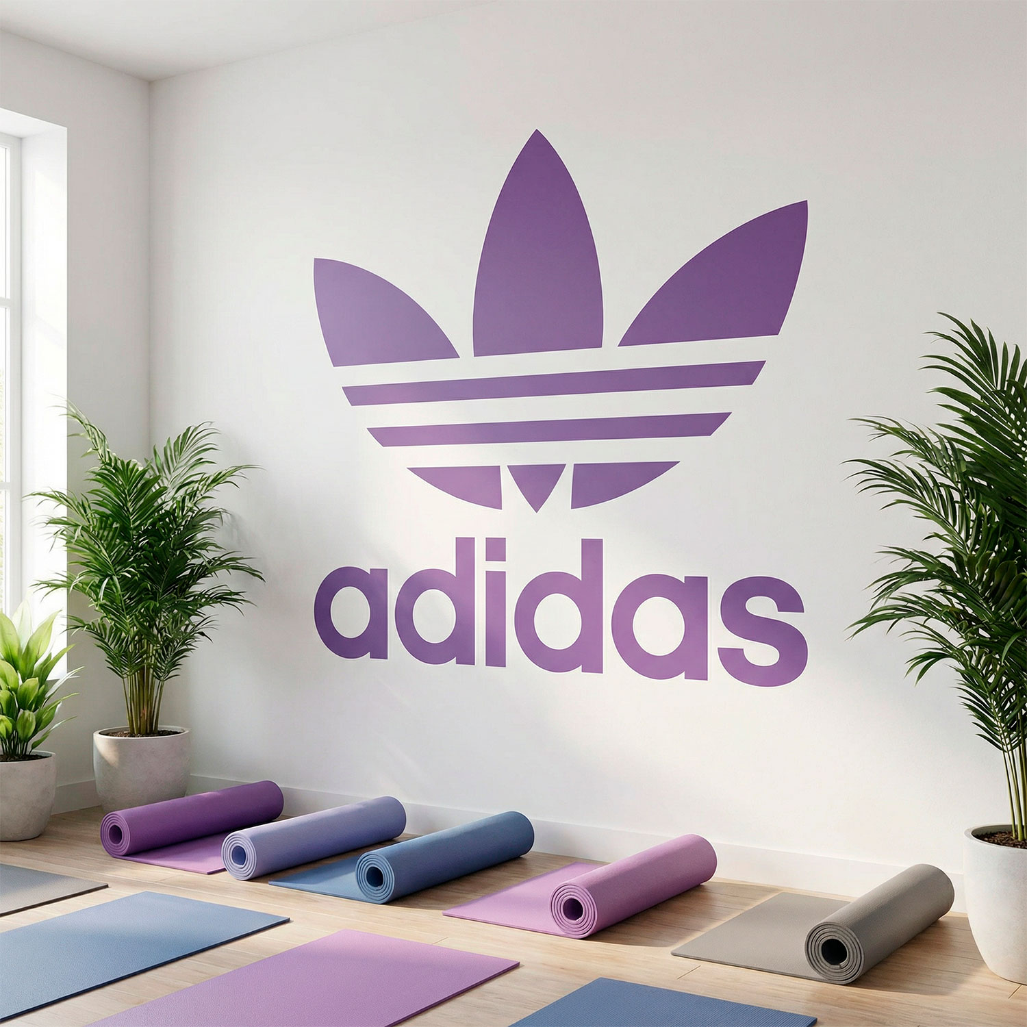 Stickers muraux: Premier logo de Adidas