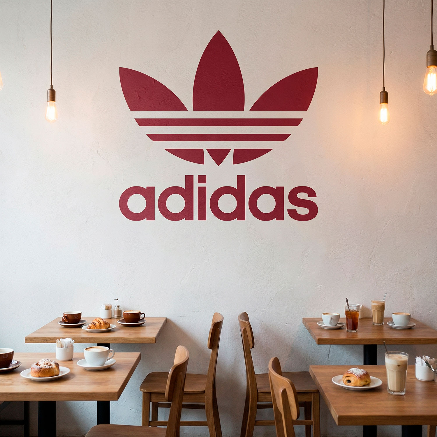 Stickers muraux: Premier logo de Adidas