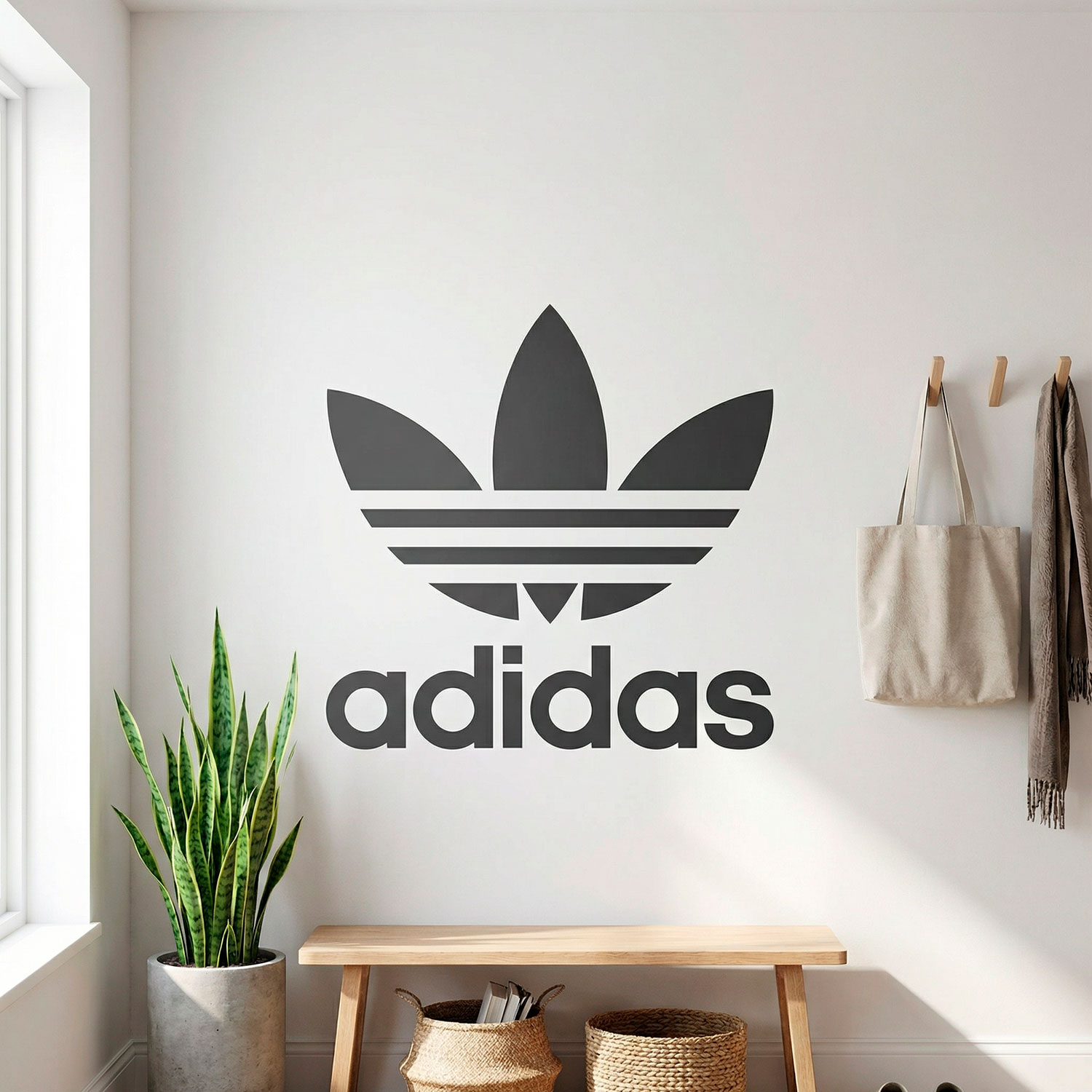 Stickers muraux: Premier logo de Adidas