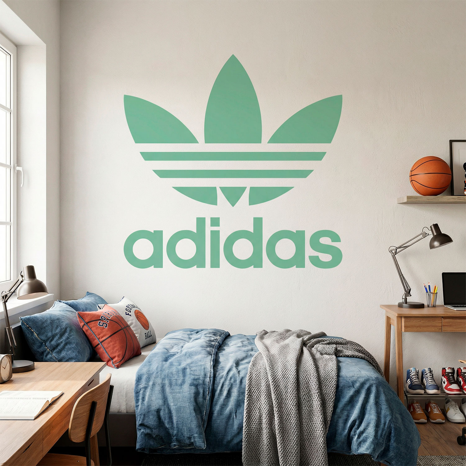 Stickers muraux: Premier logo de Adidas