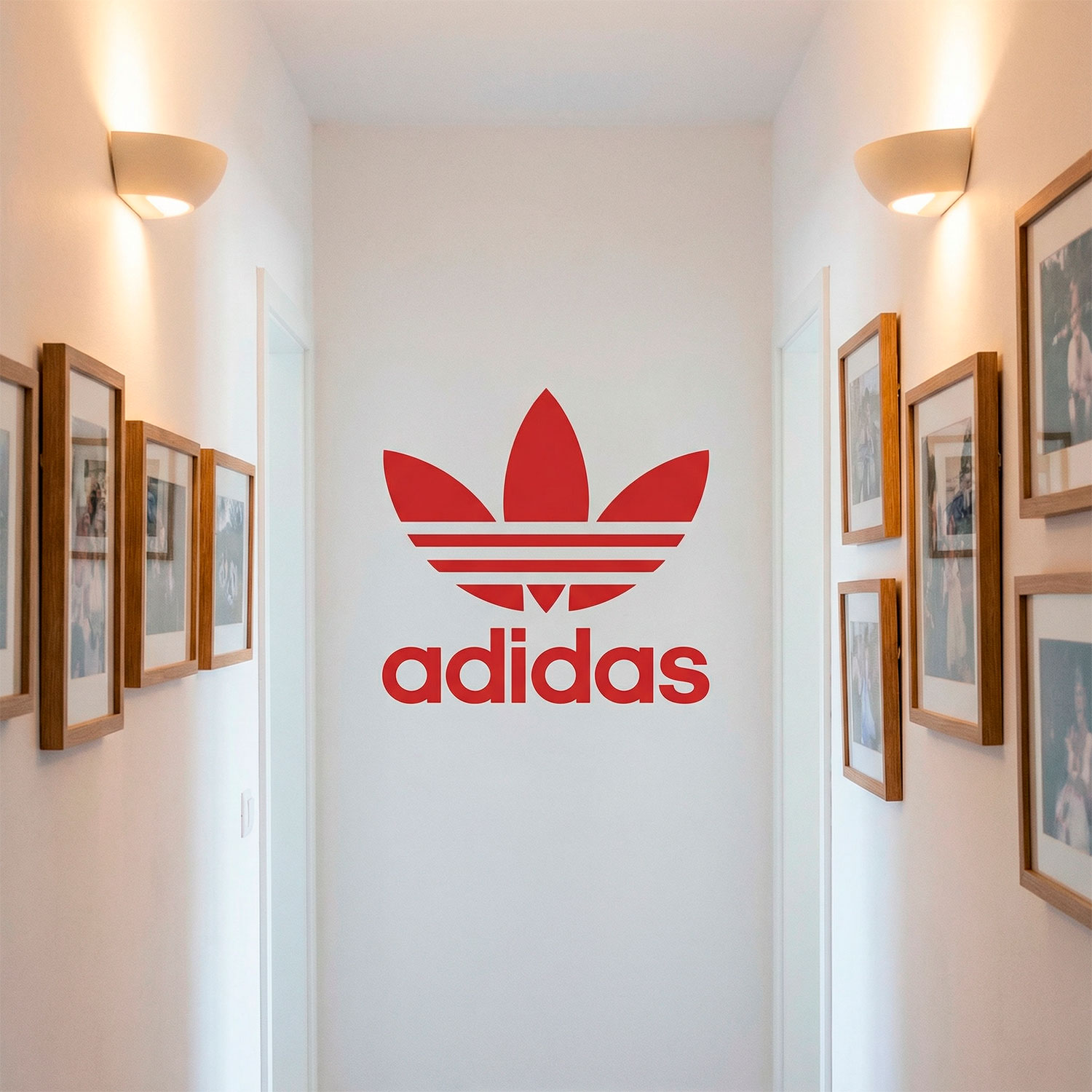 Stickers muraux: Premier logo de Adidas