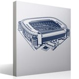 Stickers muraux: Stade Santiago Bernabéu 2