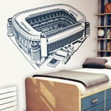 Stickers muraux: Stade Santiago Bernabéu 3