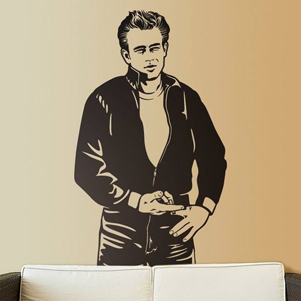 Stickers muraux: James Dean Bomber