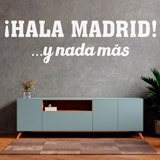 Stickers muraux: Hala Madrid! et rien d'autre 2