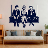 Stickers muraux: Elvis - Marilyn - James 3