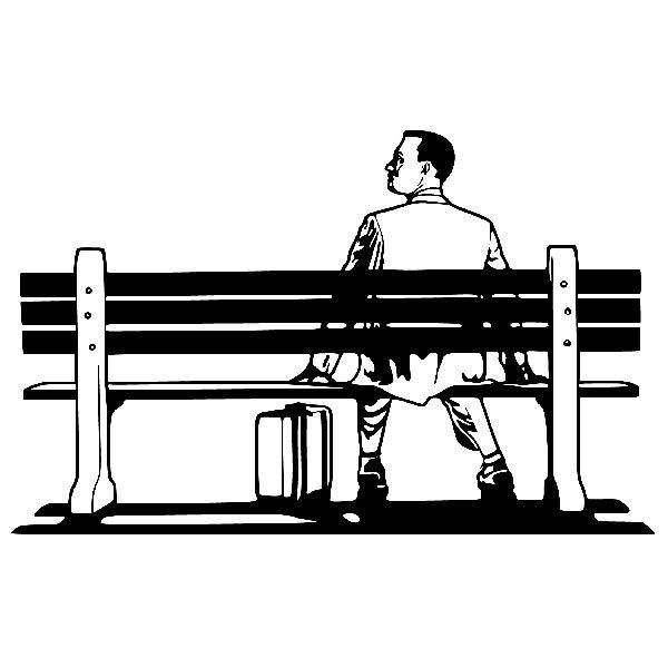 Stickers muraux: Forrest Gump