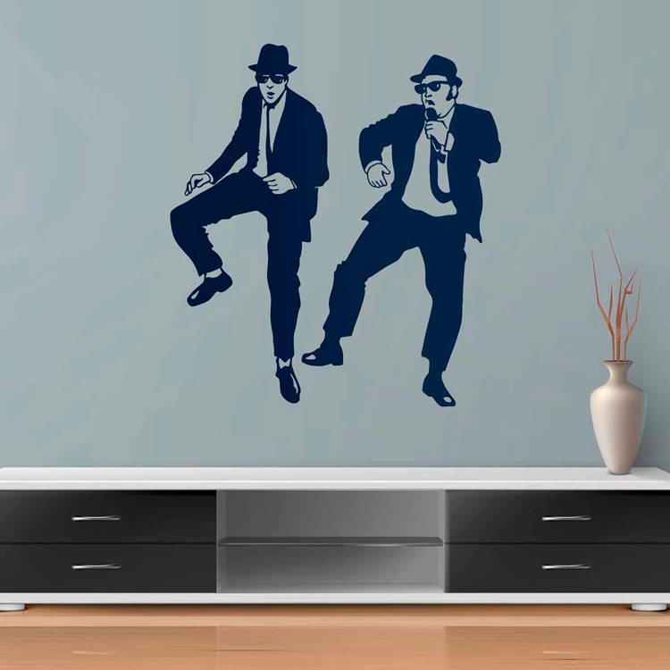 Stickers muraux: Blues Brothers Dansant