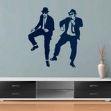Stickers muraux: Blues Brothers Dansant 2