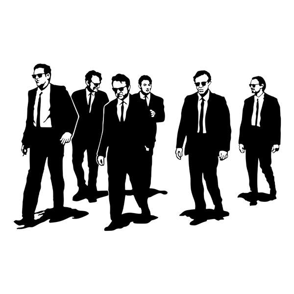 Stickers muraux: Scène Iconique Reservoir Dogs
