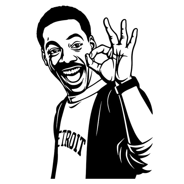 Stickers muraux: Eddie Murphy