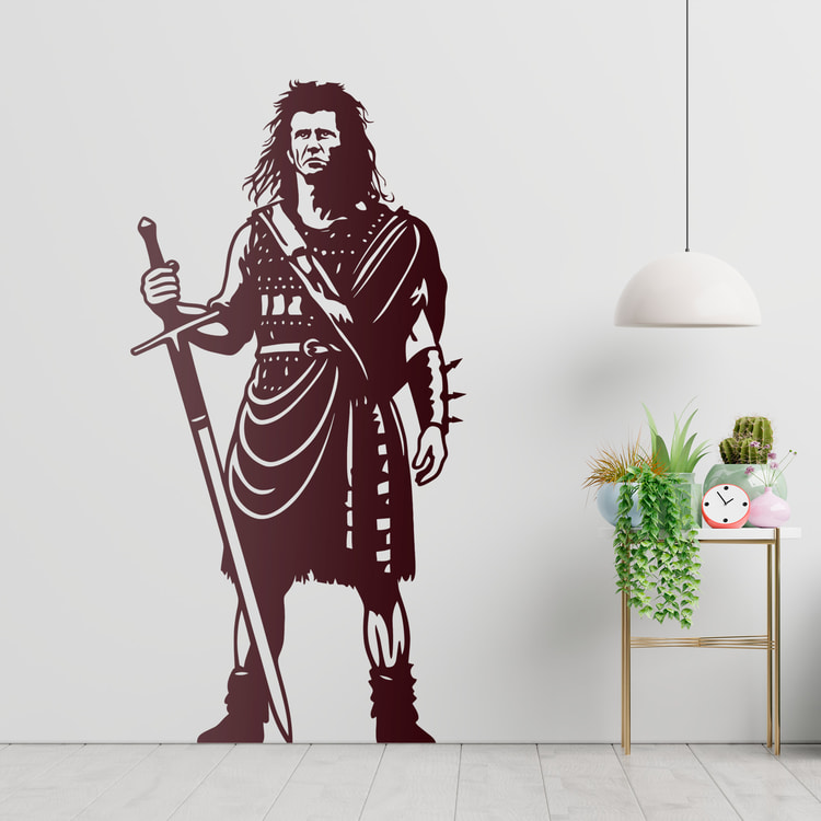 Stickers muraux: William Wallace Braveheart