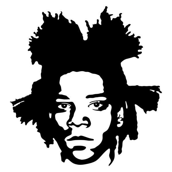 Stickers muraux: Jean-Michel Basquiat