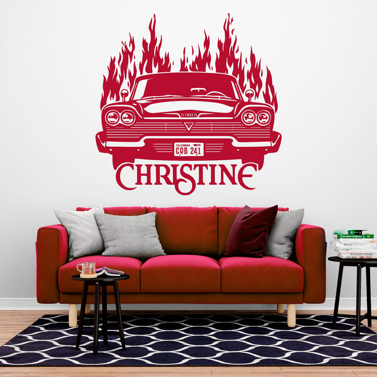 Stickers muraux: Christine